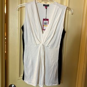 Elegant lightweight sleeveless rayon top